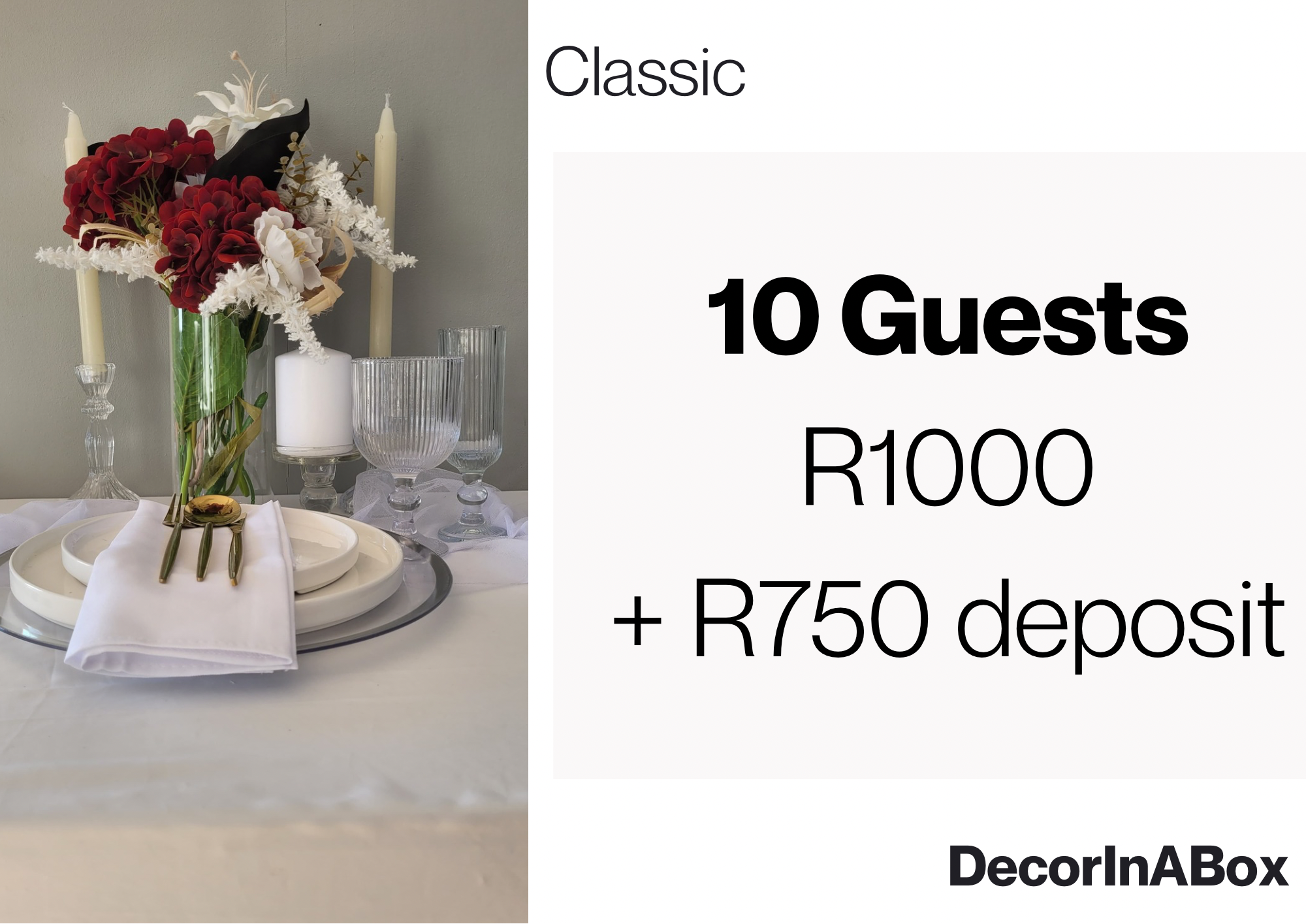 10 guests Classic