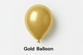 100 Balloons - Gold