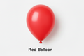 100 12 inch Balloons - Red