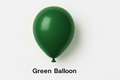 100 12 inch Balloons - Green