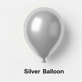 100 Balloons - Silver