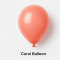 100 12 inch Balloons - Coral