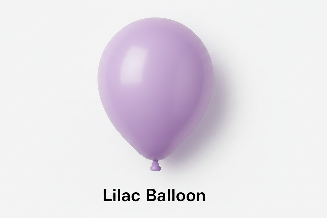 100 12 inch Balloons - Lilac