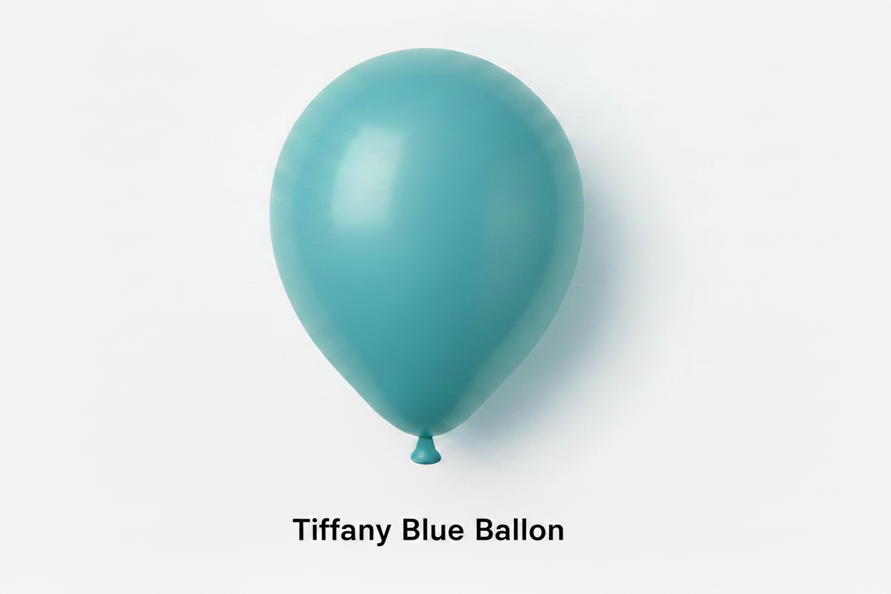 100 Balloons - Teal